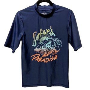 Cherokee Surfer's Paradise Oahu, HI Swim Shirt Boys XL/16